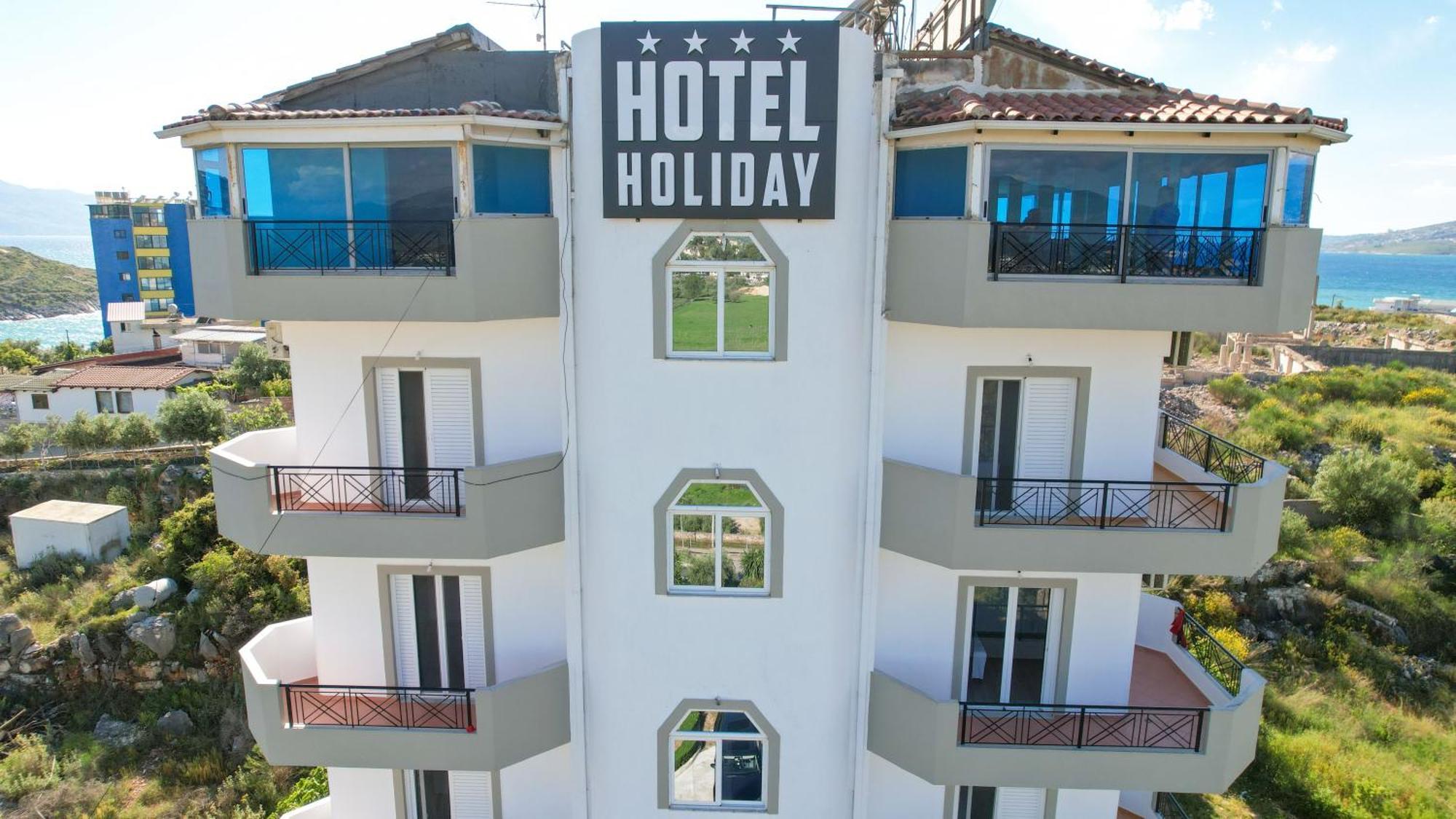 Hotel Holiday Sarandë Eksteriør billede