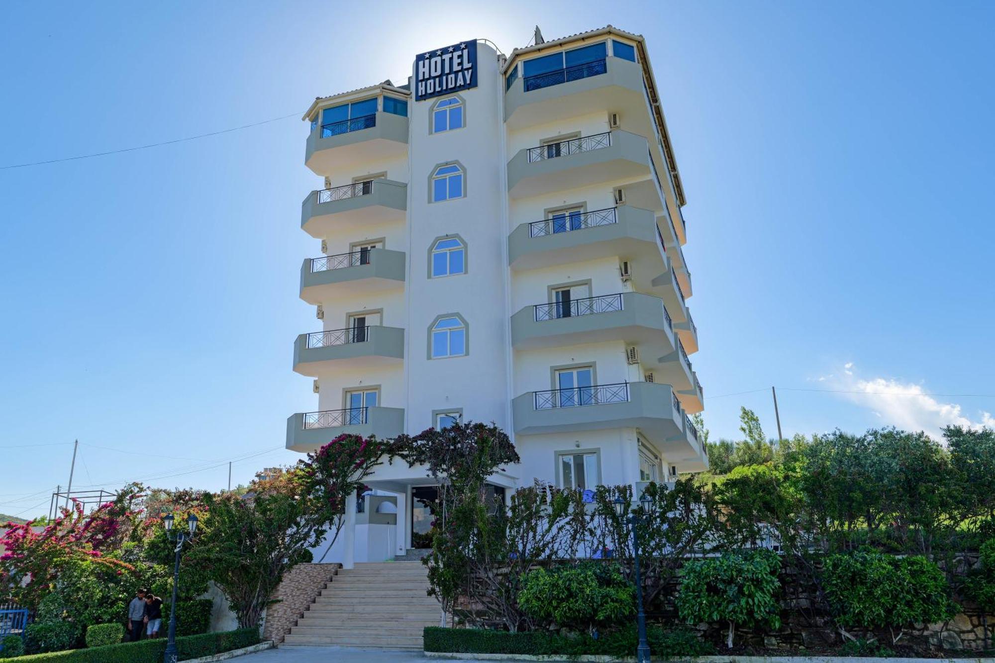 Hotel Holiday Sarandë Eksteriør billede