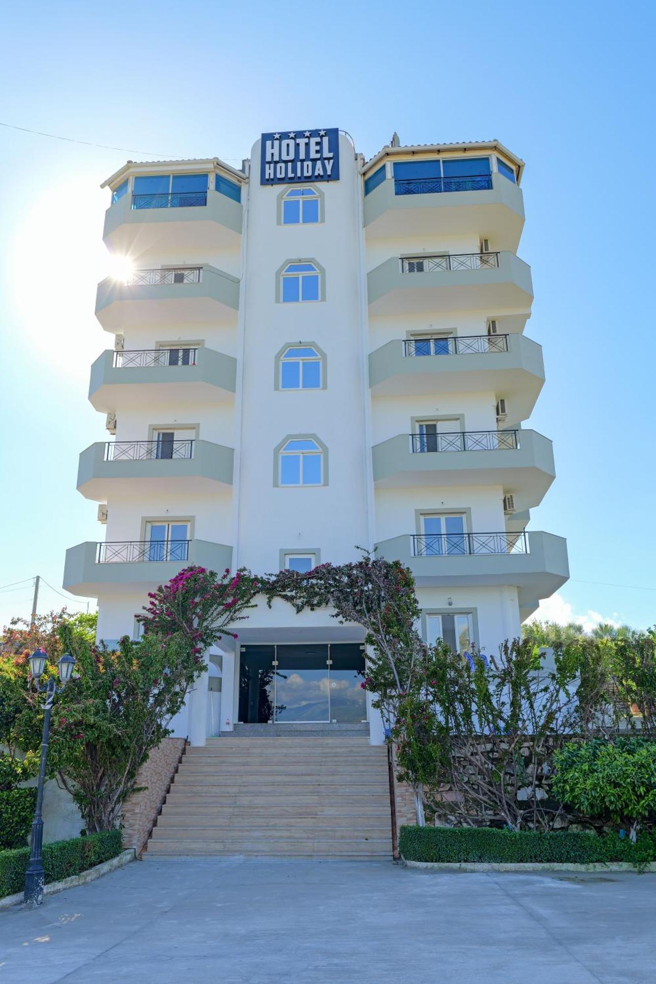 Hotel Holiday Sarandë Eksteriør billede